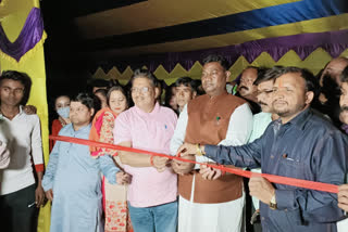 Minister Satyanand Bhokta inaugurates sena Bharti Seva shivir in Ranchi