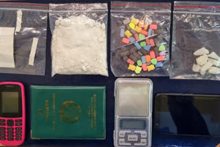 Two Nigerian nationals arrested in Bengaluru  seized drugs including ecstasy and LSD worth Rs 75 lakhs  City Crime Branch (CCB)  Bengaluru City  ಮಾದಕವಸ್ತು ಅಡ್ಡೆ ಮೇಲೆ ದಾಳಿ ಇಬ್ಬರು ನೈಜಿರಿಯನ್ಸ್​ ಬಂಧನ  ಬೆಂಗಳೂರು ನ್ಯೂಸ್​ ಸಿಟಿ ಕ್ರೈಂ ಬ್ರಾಂಚ್​.  ಸಿಸಿಬಿ ಪೊಲೀಸರ ಕಾರ್ಯಾಚರಣೆ  ಮಾದಕವಸ್ತು ಕಳ್ಳಸಾಗಣೆ