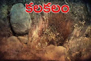 Hunting for hidden treasures .. Excavations at an ancient temples in warangal rural