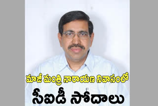 NOtices to former Minister Narayana