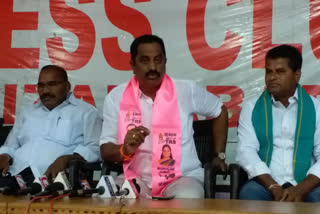 Nizamabad District Trs leader Podduturi Jagat Reddy was incensed on mp Arvind