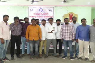 electricity contract employees demands in vijayawada for regularization