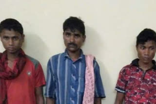 Arrested naxalites