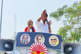 ஆம்பூரில் உதயநிதி ஸ்டாலின் பிரச்சாரம், udhyanidhi stalin election campaign in ambur, திருப்பத்தூர், ஆம்பூர் சட்டப்பேரவைத் தொகுதி, tirupattur, Ambur