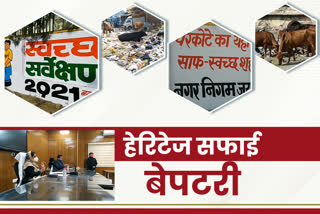heritage nagarnigam,  Jaipur Heritage Municipal Corporation Cleaning System,  Jaipur Cleanliness Survey 2021