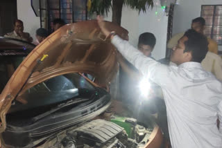 money seized at kayakuchi in sarukhetri form inside of car bonnet