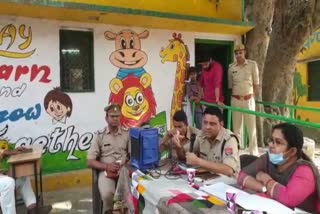 administration and police interaction with villagers