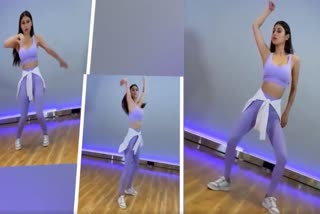 Mouni Roy sets the floor on fire with dance moves