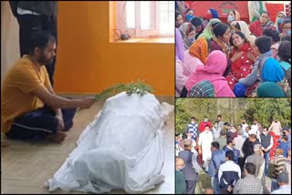 The body of MP Ram swaroop Sharma reached the ancestral village Jalpahad
