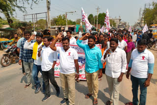 student jac padayatra