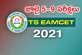 ts eamcet 2021 dates