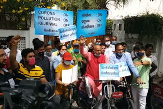 vijay-goyal-holds-cycle-rally-on-pollution-problem-in-delhi