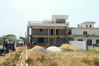 Illegal high-tech building in Davanagere