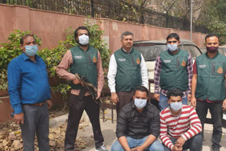 Special Cell of Delhi Police arrested two members