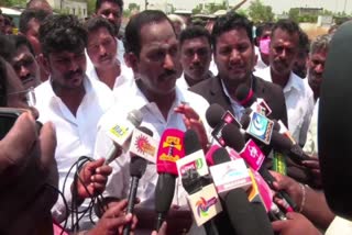 ADMK EX MLA file nomination in Radhapuram