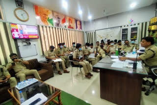 police security strict on holi in raipur