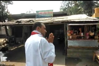 west bengal assembly election 2021 Biswajit Mandal CPIM candidate of Swarupnagar is campaigning in border area villages