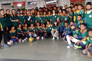 national throwball competition organizing in Chhattisgarh