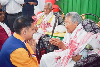 গুমৰাঙৰ তালে তালে প্ৰাৰ্থী জয়ন্ত খাউণ্ডৰ নিৰ্বাচনী প্ৰচাৰ