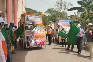 nutrition chariot will make people aware of malnutrition in bokaro