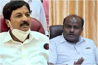 Complaint to ACB against Ramesh Jarakiholi and Kumaraswamy