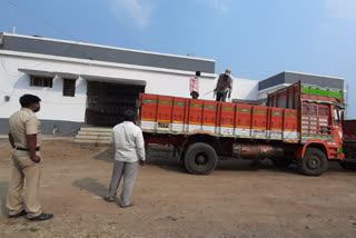 More than licensed sand transport, police seized two trucks