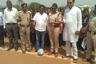 community policing cricket and football organized in dhanbad