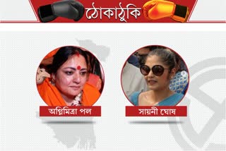 war of words between agnimitra paul and saayoni ghosh