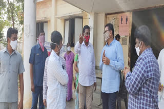 two students Corona positive at uyyalawada bc gurukul school