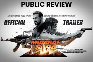 Public review of  Action drama Mumbai Saga