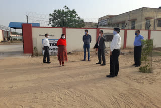 Inspection of centers in Jhunjhunu, Jhunjhunu News