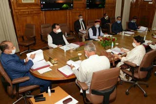 himachal prdaesh cabinet meeting on covid situation in vidhansabha