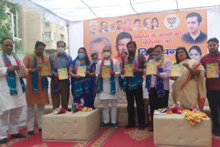 IP Extension Councilor released development manual of BJP