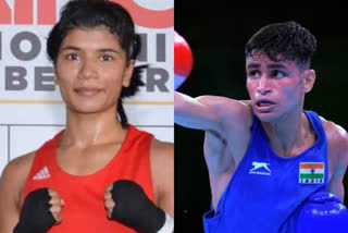 Indian boxers Nikhat Zareen (51kg) and Gaurav Solanki