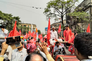 সংযুক্ত মোর্চার 5 প্রার্থী জমা দিলেন মনোনয়ন