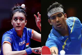 Manika Batra, Sharath Kamal