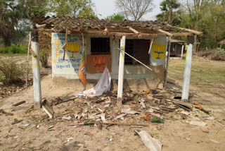 bengal election 2021 Trinamool accused of vandalizing BJP party office in Keshpur