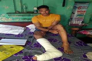 charkhi dadri police young man beating case