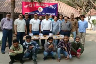 special staff team delhi police  crime in delhi  thak thak gang in delhi  thak thak gang people arrested in delhi  ठक ठक गैंग दिल्ली  उत्तरी जिला स्पेशल स्टाफ पुलिस दिल्ली  ठक-ठक गैंग के बदमाश गिरफ्तार