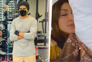 Kartik trains 'for something big' while Kiara takes 'power nap' waiting for him on set