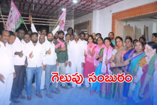 deputy speaker padma rao goud participated MLC elections winning by  trs candidate vani devi today at seethafalmandi in secunderabad