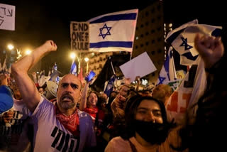 Thousands protest in Israel against Netanyahu ahead of fourth snap election