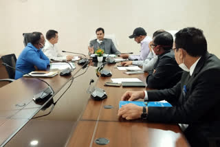dc held meeting regarding operation of nyay panch in chaibasa
