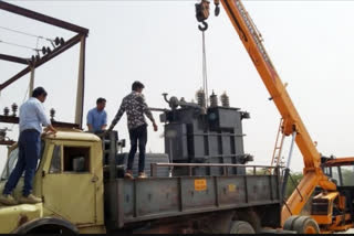 रानीवाड़ा खुर्द में लगा अतिरिक्त ट्रांसफार्मर, Additional transformer installed in Ranivada Khurd