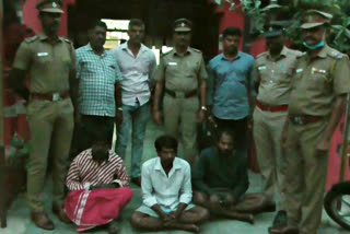 3 person arrested for serial robbery at thiruvallur