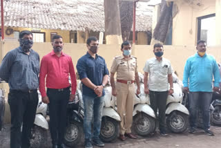 Thane minor thief stole two wheelers for fun