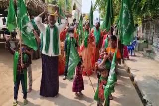 amaravati farmers protest reached 460 days