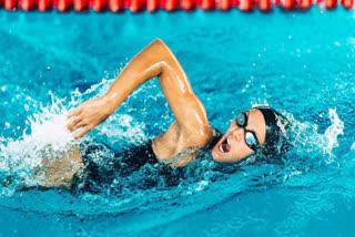 goli shyamala Swimming for fitness now she was world record