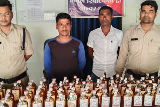 15 liter illicit liquor confiscated