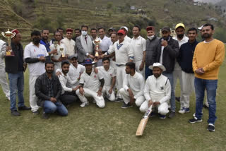 Cricket competition organized in Gumma-Kotkhai